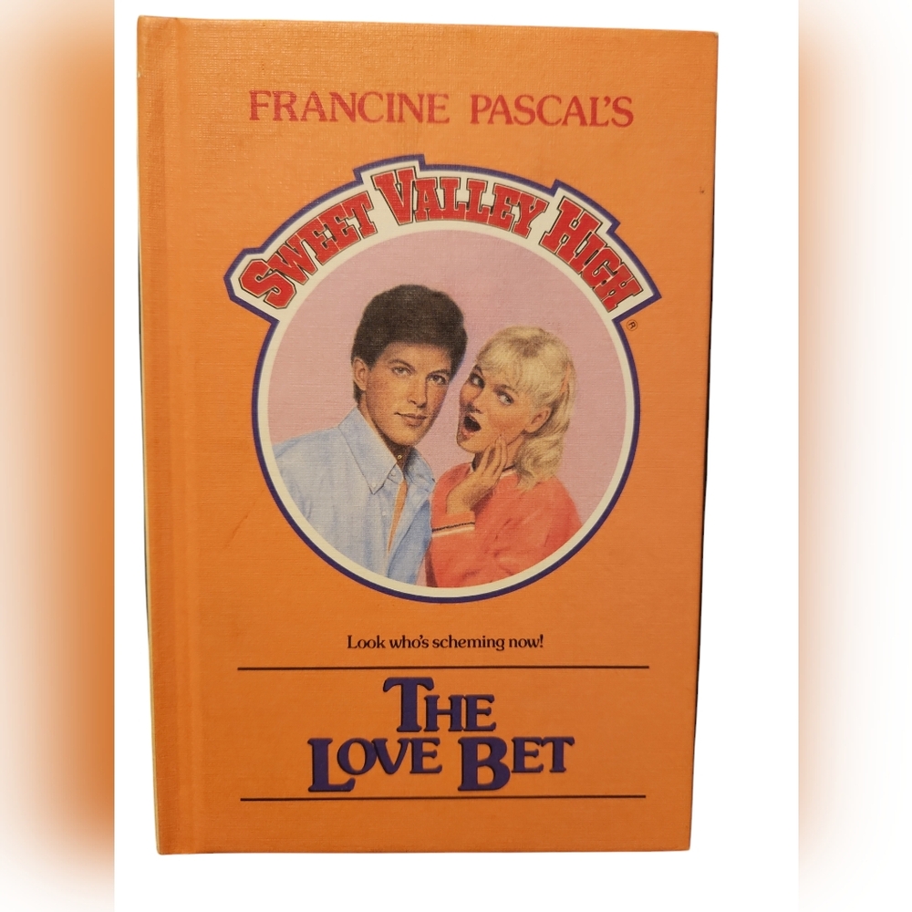 Sweet Valley High #68 THE LOVE BET Vintage 90s First Edition Collectable rare...